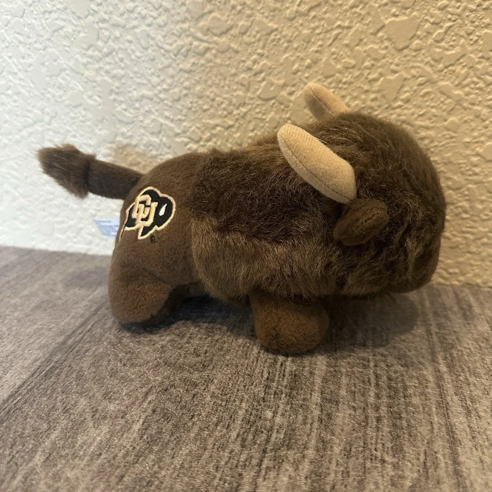 CU UniversityColorado Boulder Buffalo Plush Animal Brown Stuffed Bison Ralphie